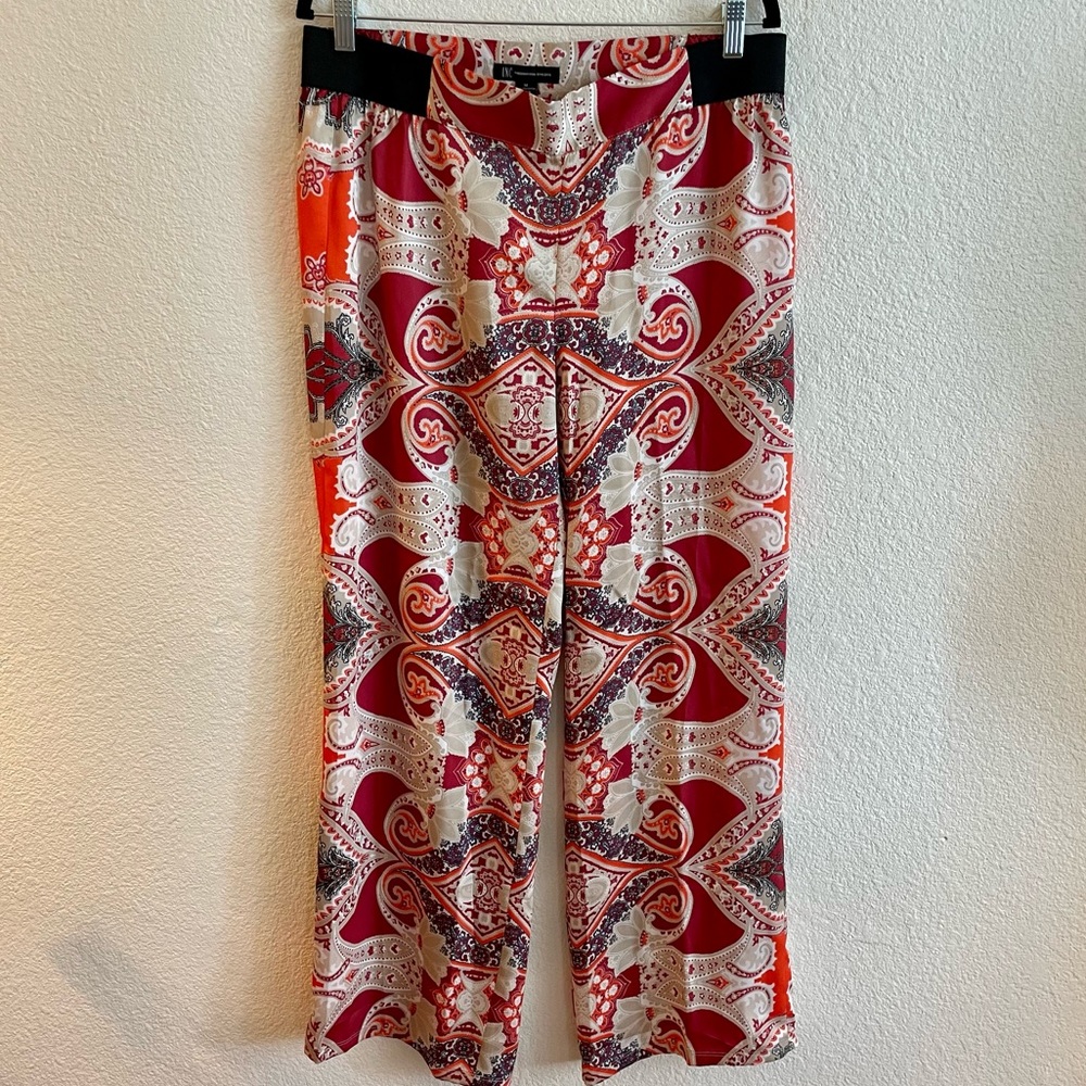 INC Palazzo Print Women’s Summer Pants Size 12